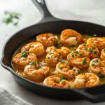 Garlic Butter Shrimp Dinner Skillet