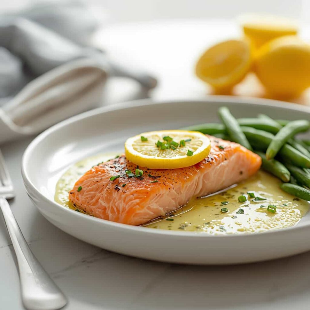 Lemon Butter Salmon Dinner Recipe
